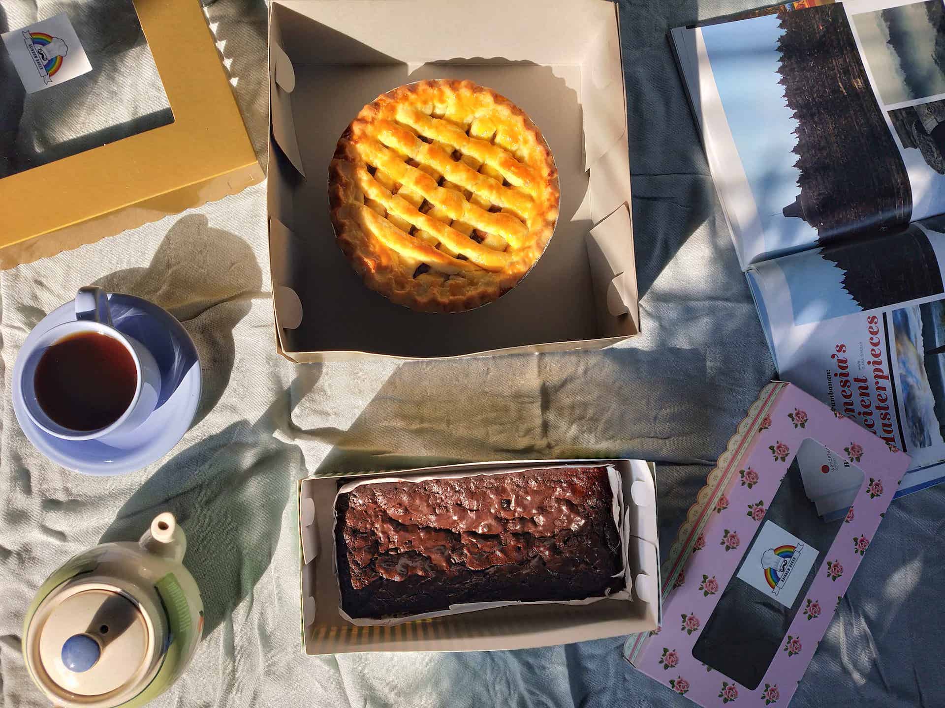 Delicious Homemade Pastry by Rainbow Baker