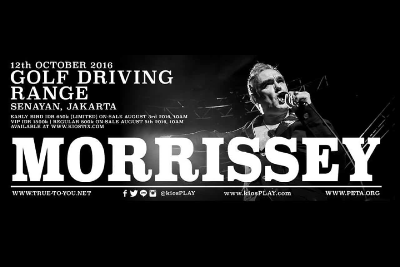 Get Ready, Morrissey is Coming Back to Jakarta!