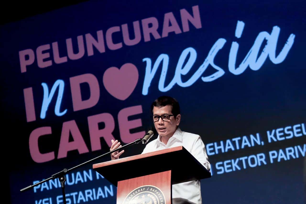 Kemenparekraf Launches Indonesia Care, a Campaign to Implement Health Protocols for Tourism Sector