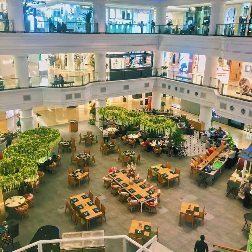 Restoran Bergaya Piazza Eropa di Plaza Indonesia