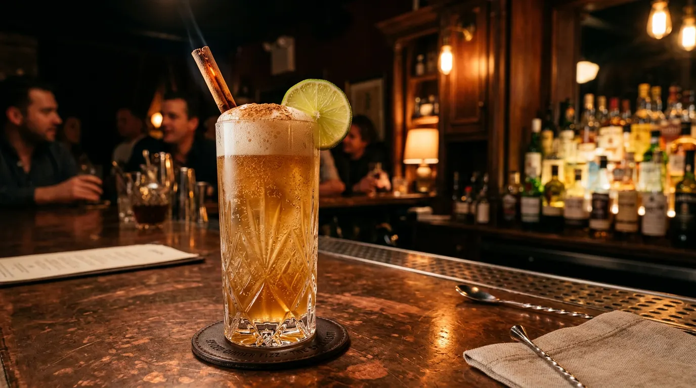 Menikmati Kehangatan Malam Lewat Racikan Mocktail Rempah 'Spiced Ginger Fizz'