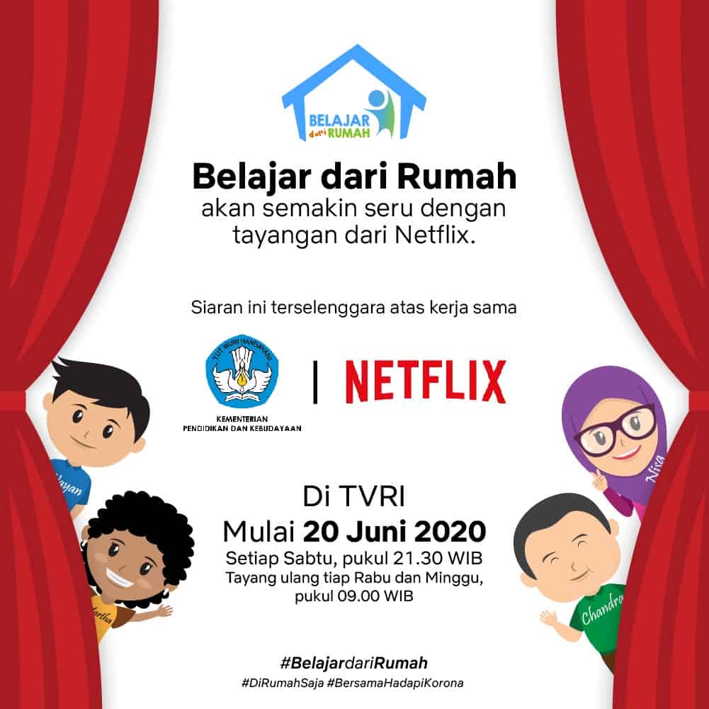 6 Netflix Documentaries Premiered on TVRI, a Collaboration with the Ministry of Education and Culture