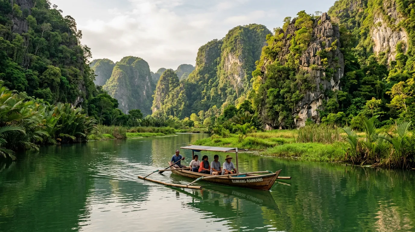 Destinasi Unik di Indonesia: Menjelajahi Keindahan 'Karst Valley' di Rammang-Rammang Maros