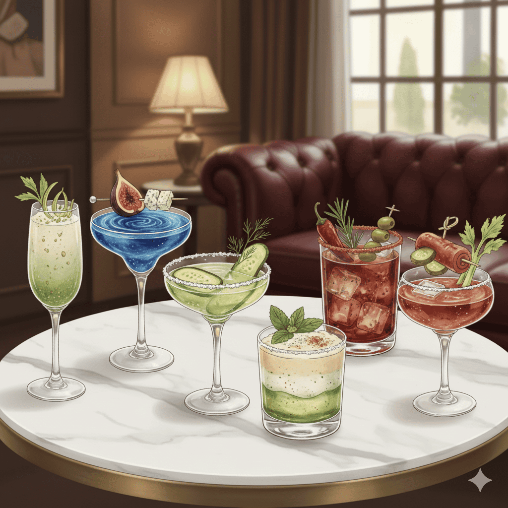 Hidden Secret Recipe: Savory Cocktails - Tired of Sweet? 6 Savory Cocktail Recipes You Must Try!