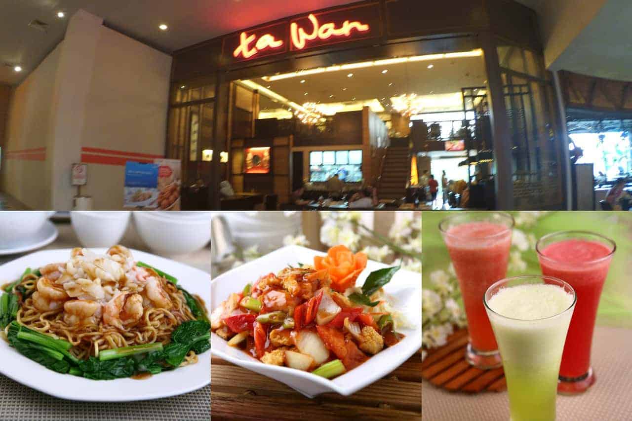 Sajian Chinese Food Halal di Ta Wan
