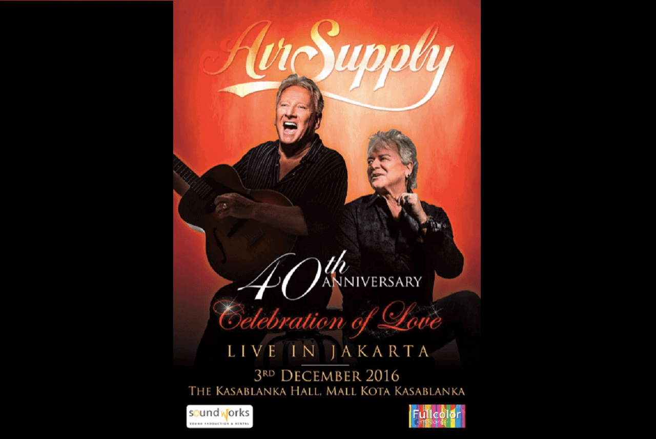 Air Supply 40th Anniversary – Celebration of Love Concert