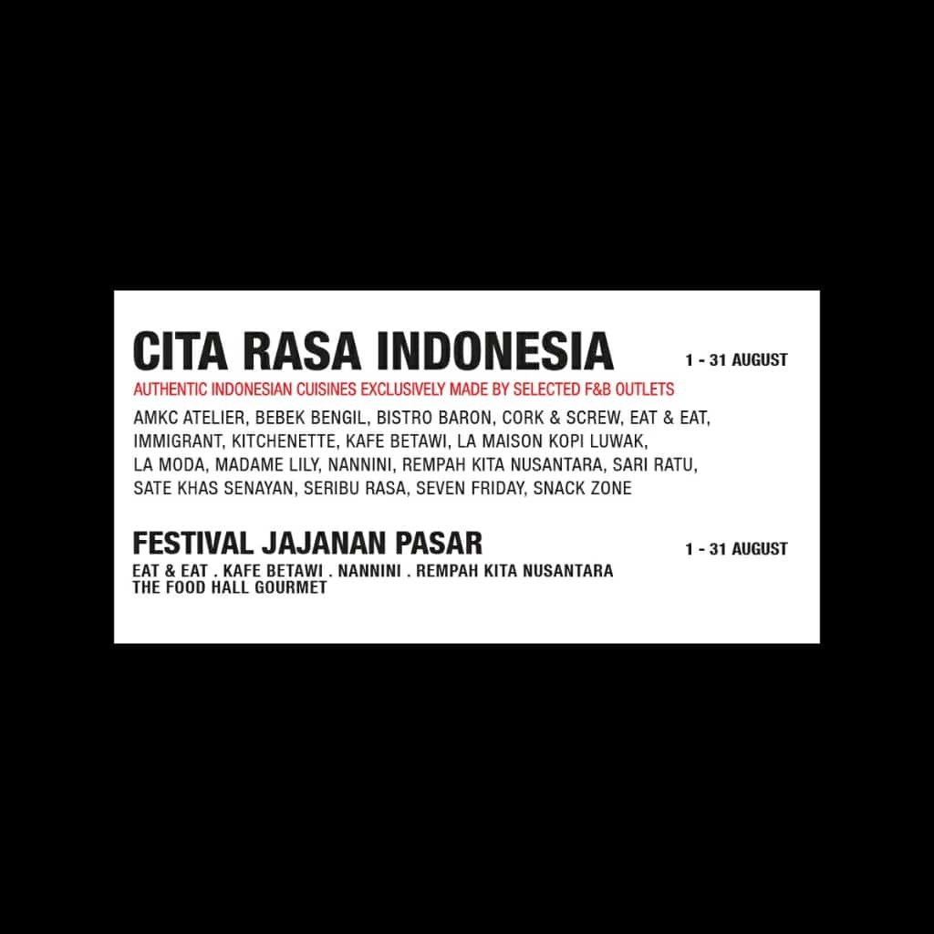 Indonesia Food & Art Festival Perkenalkan Budaya Nusantara ke Mata Dunia