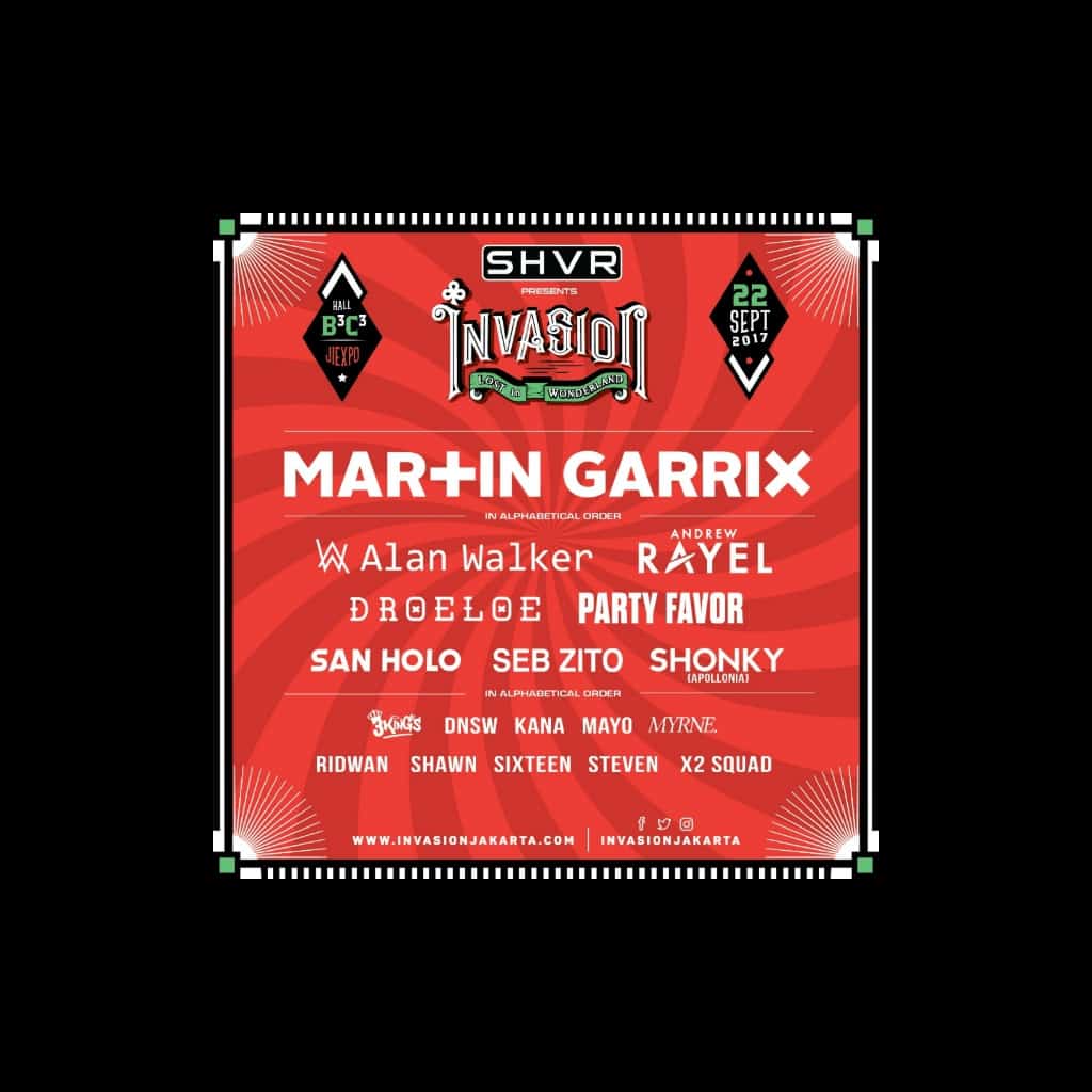 Invasion 2017, Ajang Berkumpulnya DJ Internasional