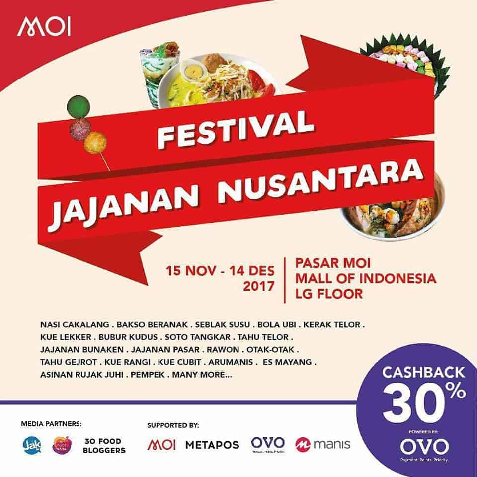 Festival Jajanan Nusantara Hadirkan Ragam Makanan Memanjakan Lidah