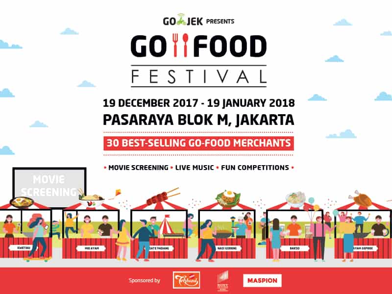 Go-Food Festival 2017, Acara Pertama Gojek Manjakan Pecinta Kuliner