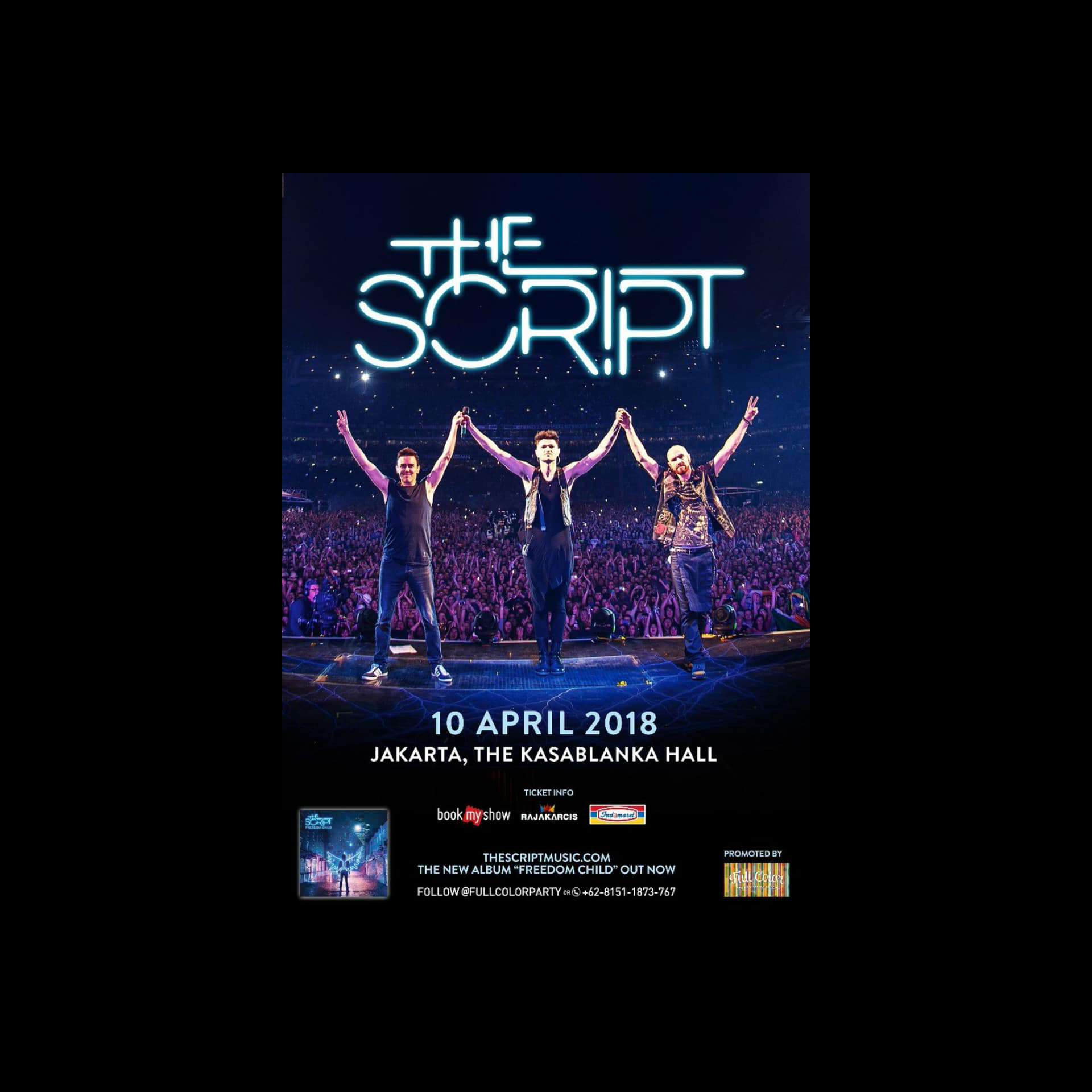 The Script Kembali Hibur Penggemarnya di Indonesia