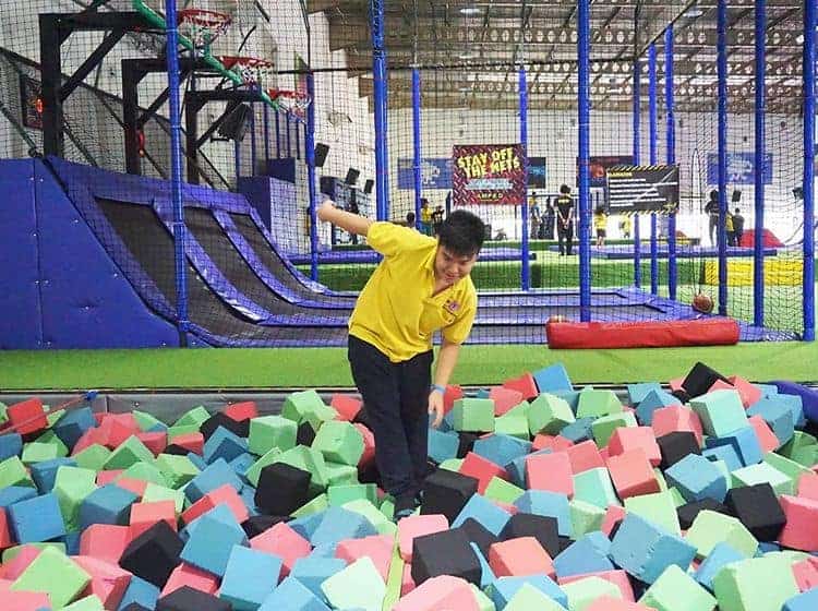 Jump Around at Amped Trampoline Park