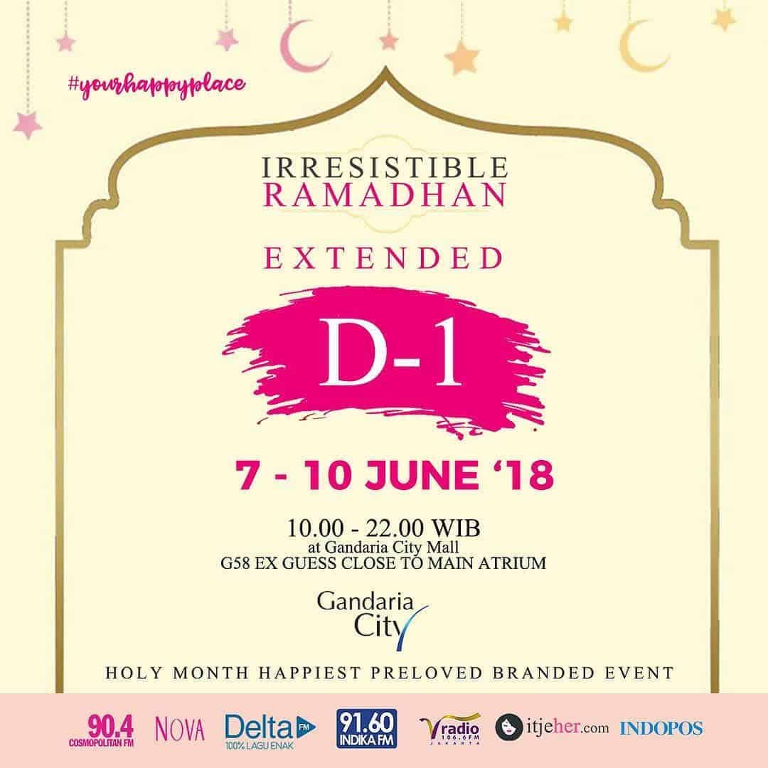 Get Preloved Branded Items at Irresistible Ramadhan