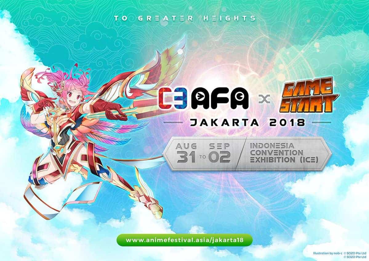 C3 AFA x GameStart Jakarta 2018 Siap Manjakan Penggemar Anime se-Indonesia