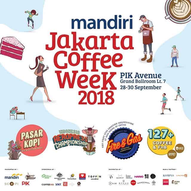 Jakarta Coffee Week 2018 Pekannya Para Pecinta Kopi