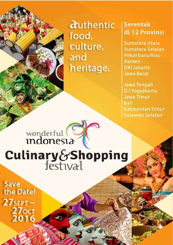 Various Discounts at Wonderful Indonesia Culinary and Shopping Festival 2018