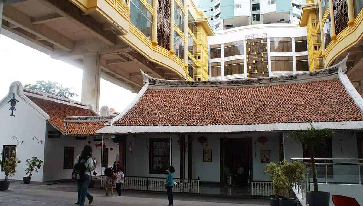 Candra Naya Besieged Amid Modern Buildings