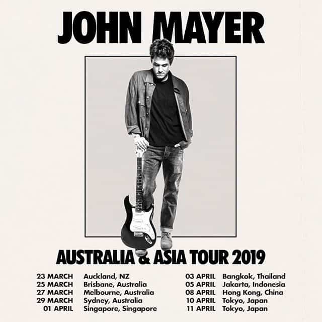 John Mayer Bakal Manggung di Jakarta April 2019
