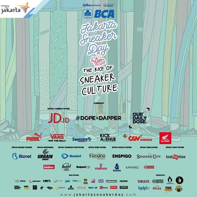 Penggemar Sneakers Jangan Lewatkan Jakarta Sneaker Day 2019!
