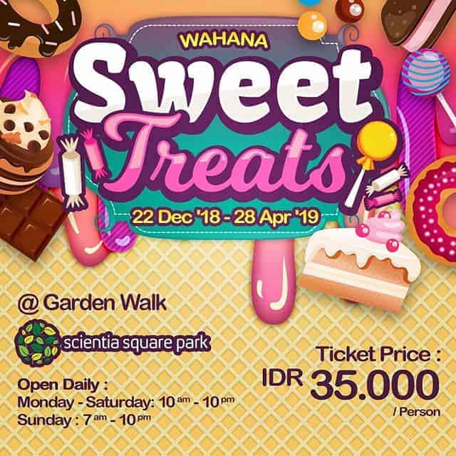 Lucunya Foto dengan Latar Belakang Donat di Sweet Treats