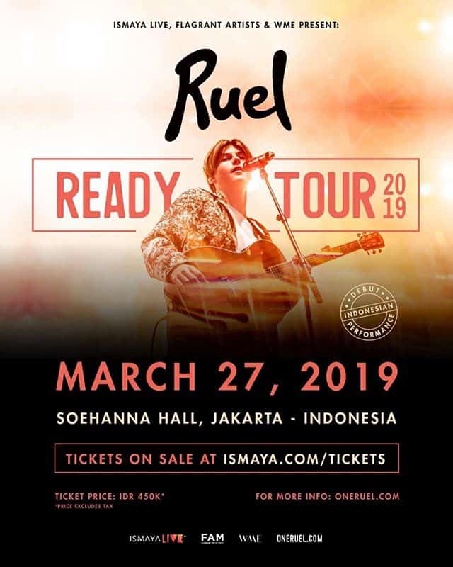 Ruel Will Hold His First Concert in Indonesia