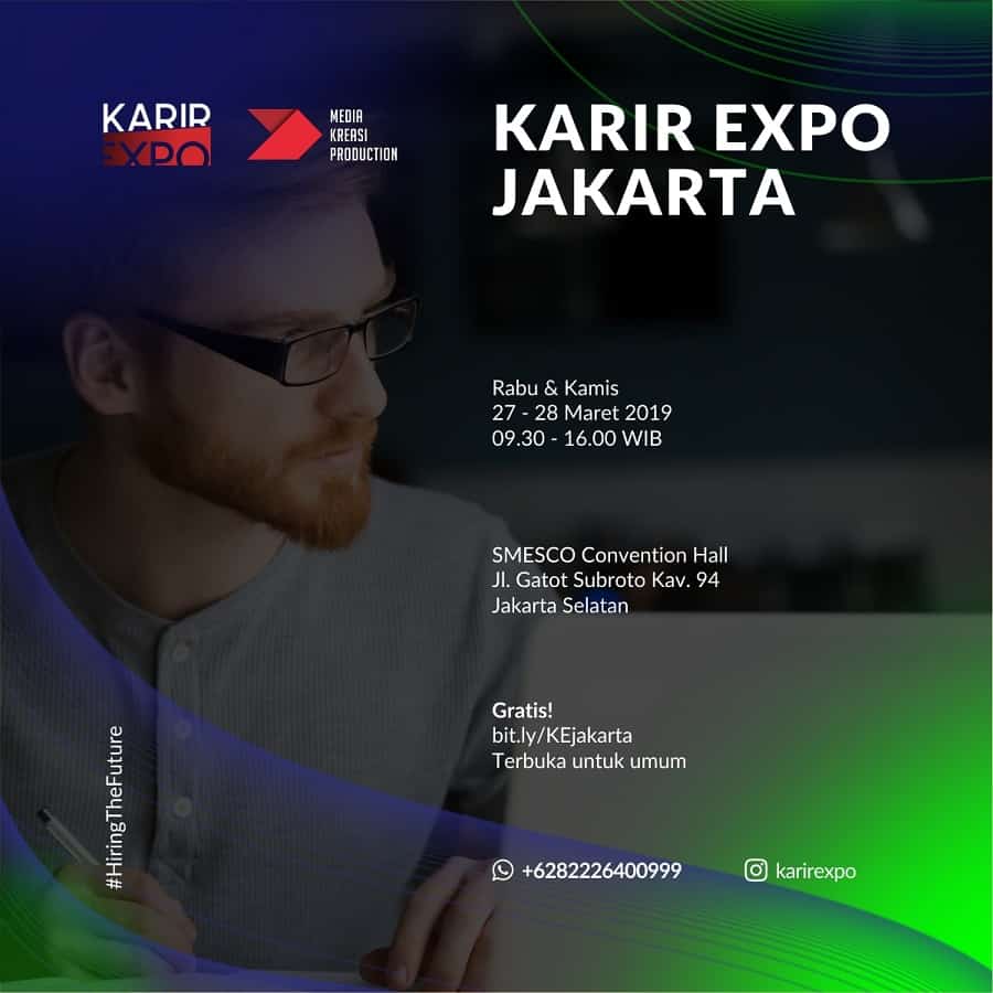 Karir Expo Jakarta for Free!