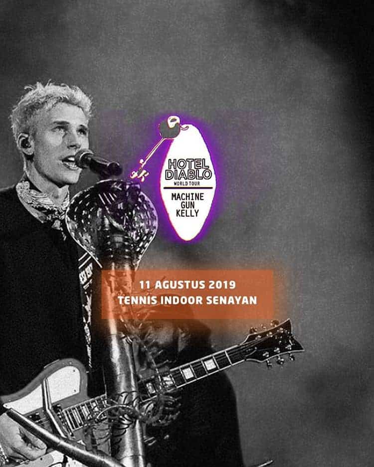 Machine Gun Kelly Sambangi Jakarta Agustus Mendatang