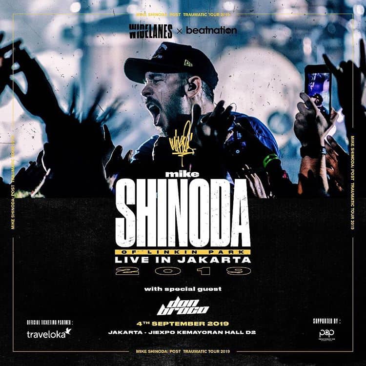 Mike Shinoda Siap Manggung di JIexpo September Mendatang