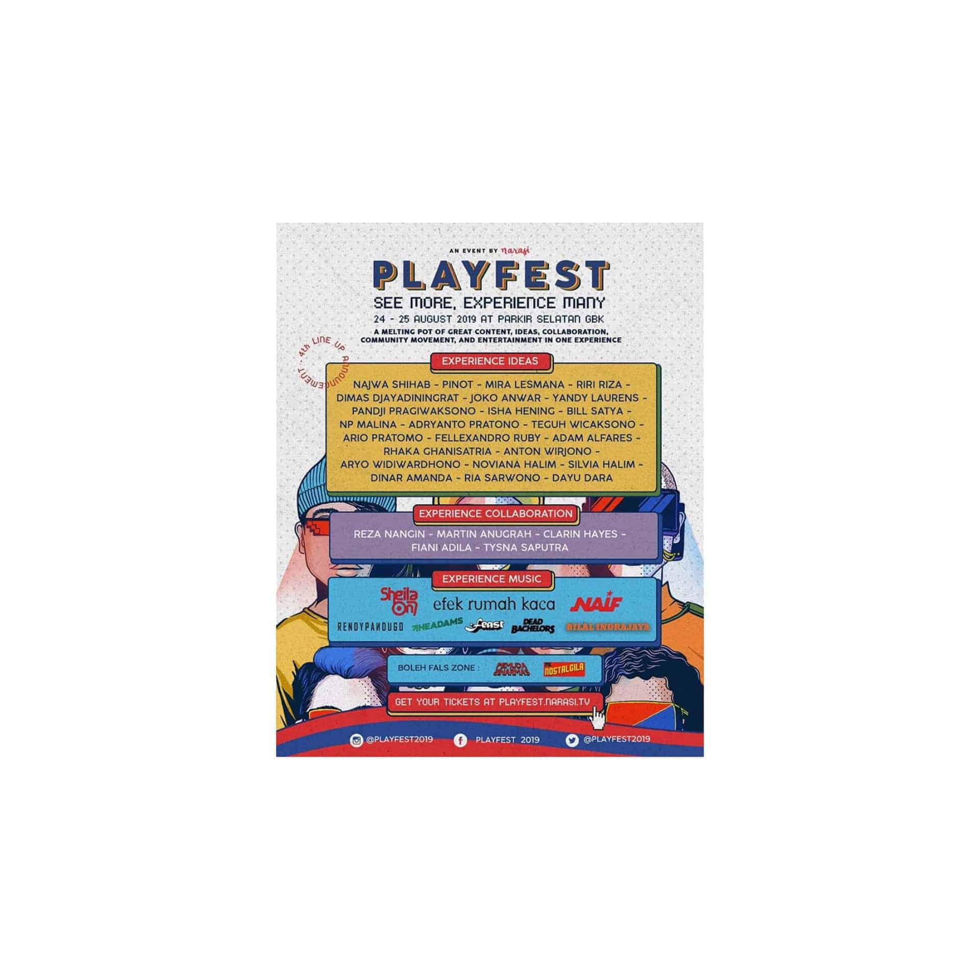 Playfest 2019, Festivalnya Anak Muda Kreatif
