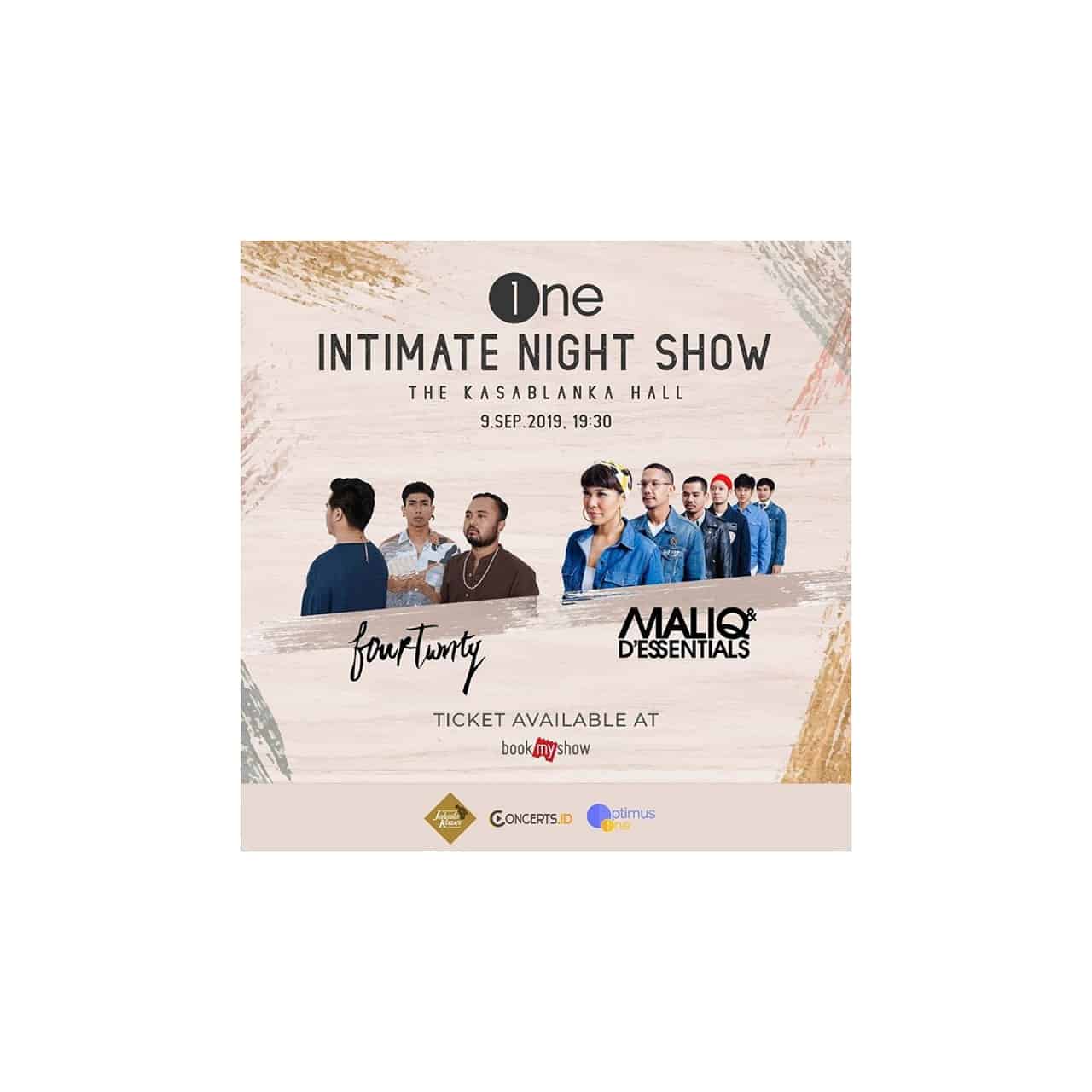 One Intimate Night Show with Maliq & D'Essentials and Fourtwnty