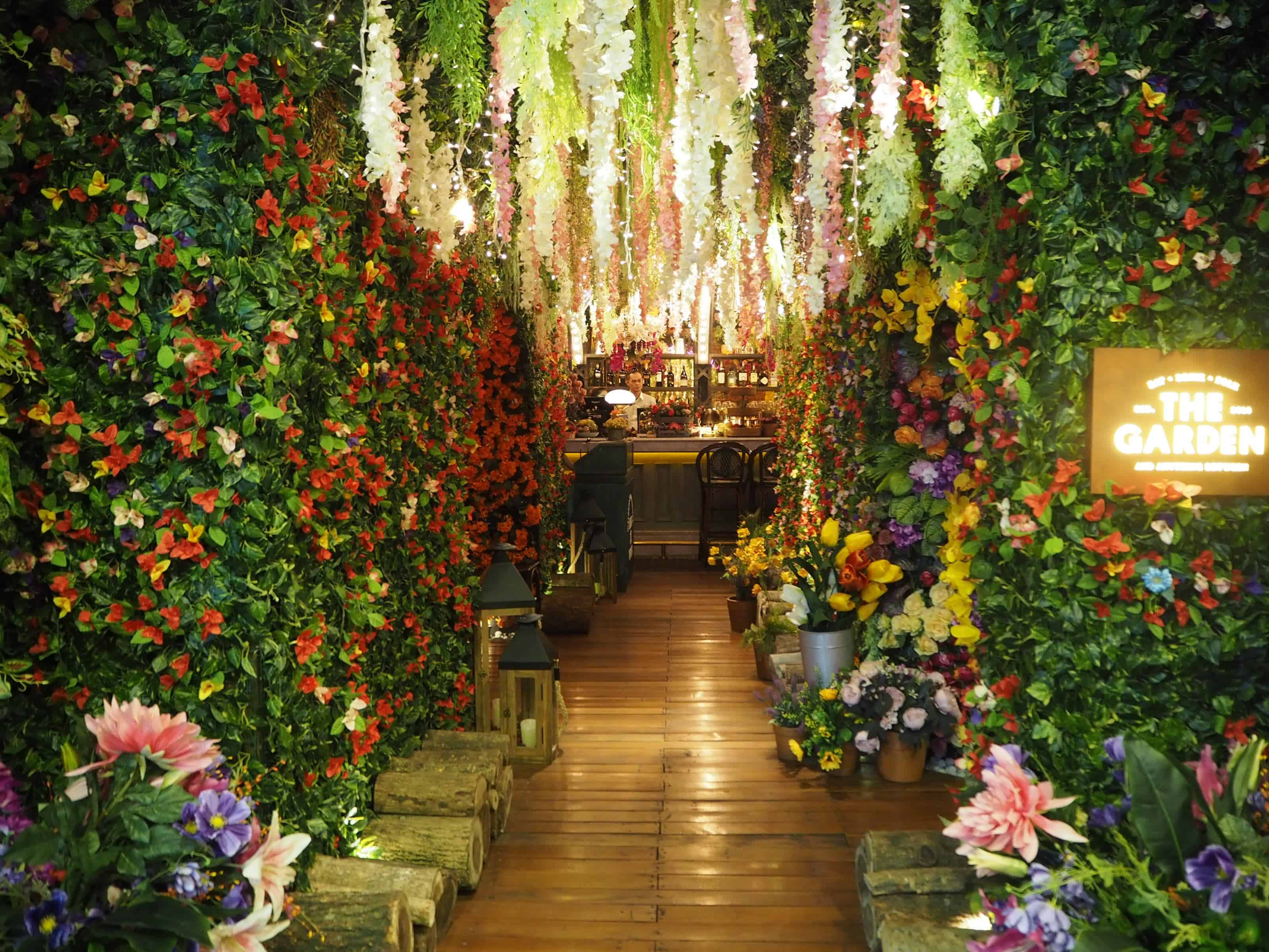 Have a Lovely Dinner at The Garden