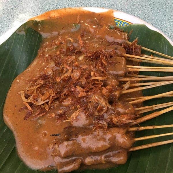 Delicious Savoury Sate Padang Salero Ajo