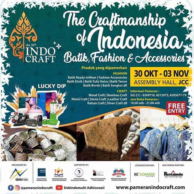 Largest Batik and Craft Exhibition in Jakarta is Back!