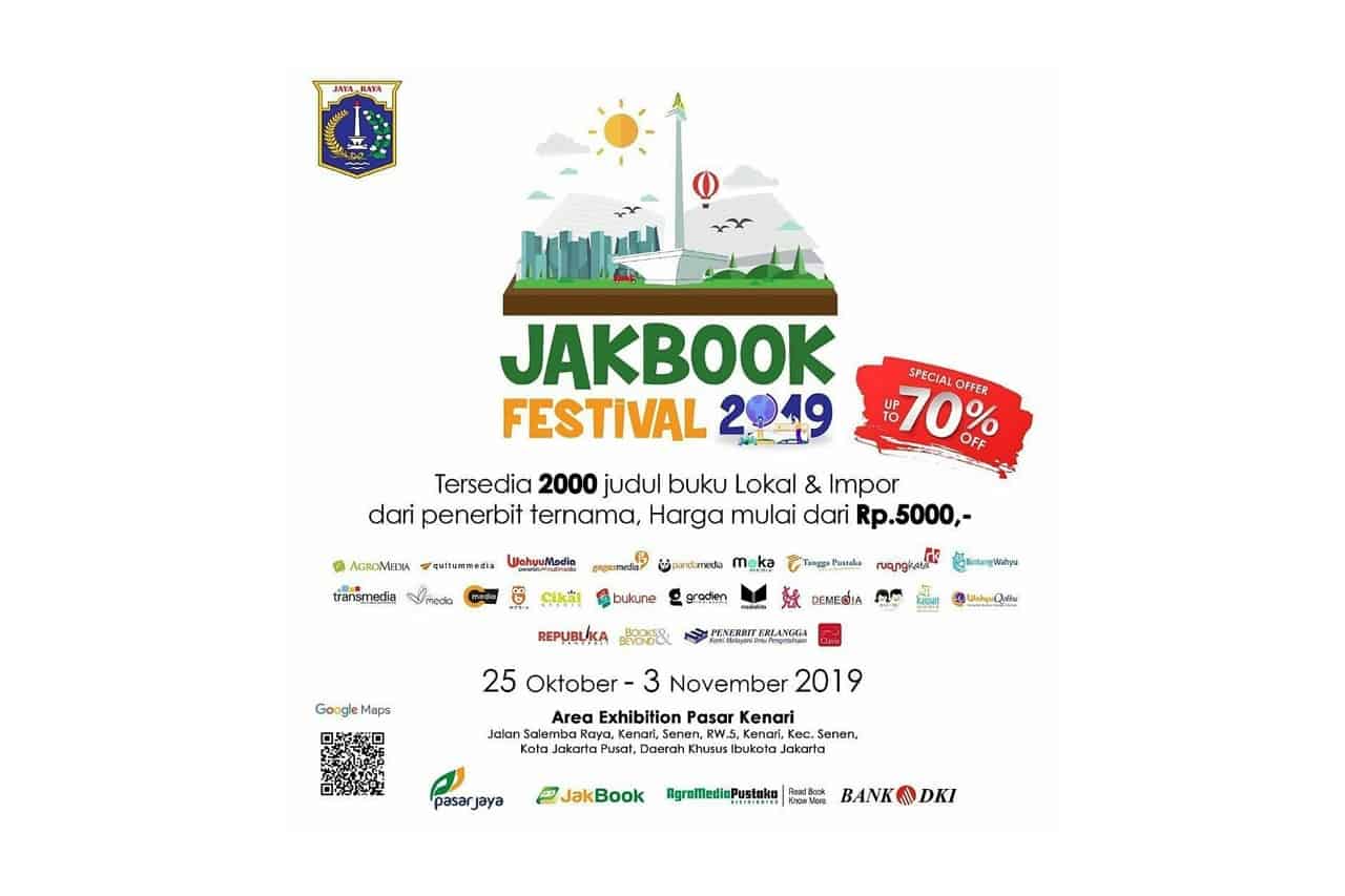 Find Cheap Books at JakBook Festival 2019