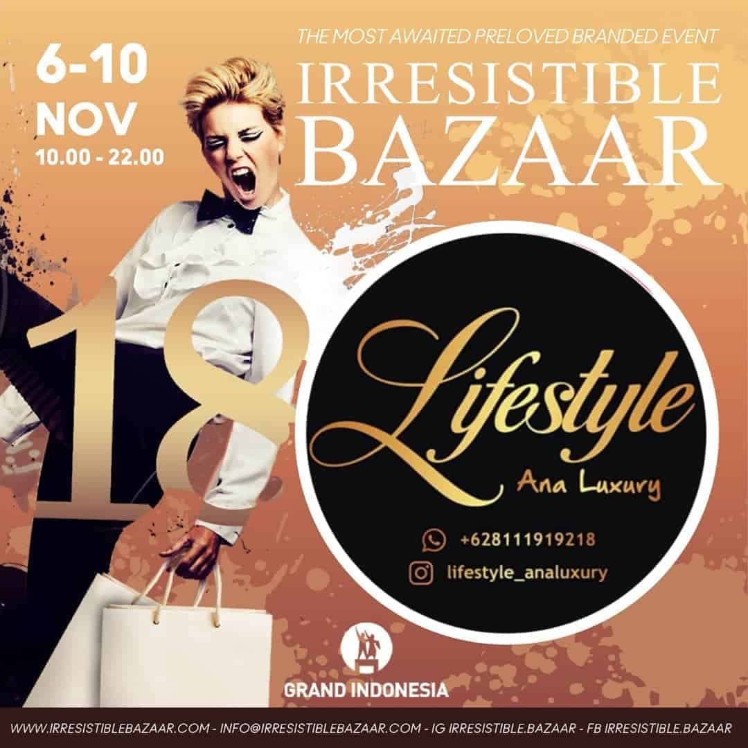 Bazar Akhir Tahun dengan Segudang Barang Branded Preloved Murah