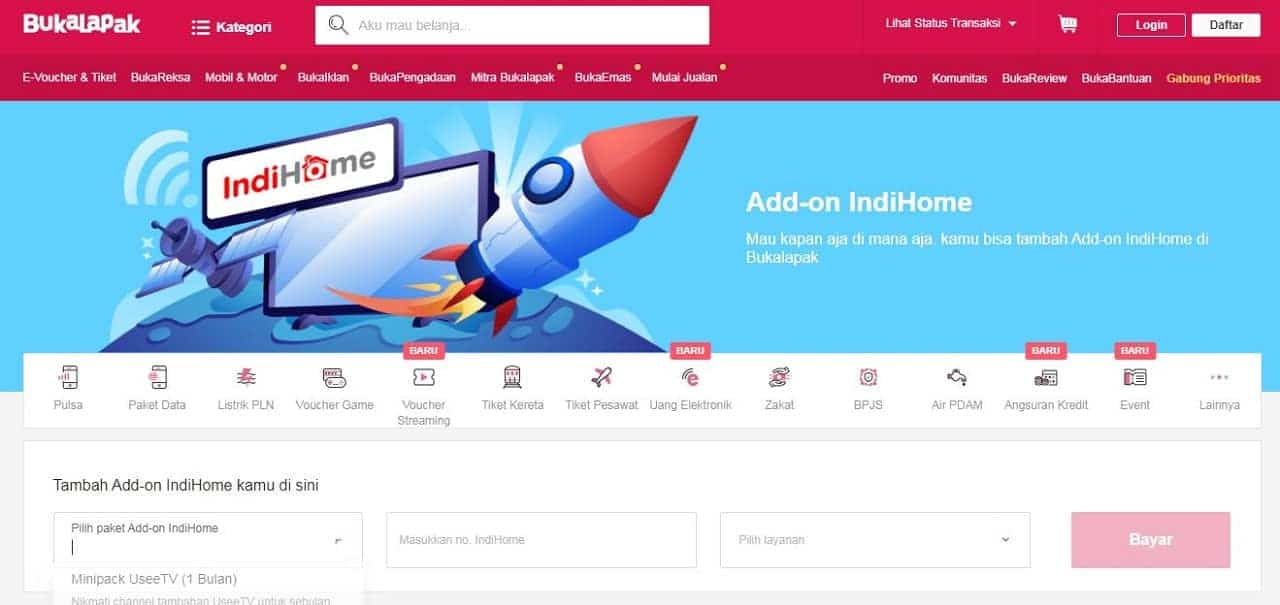Kolaborasi Telkom dan Bukalapak Mudahkan Pelanggan