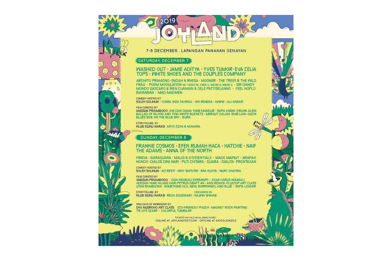 Banyak Hiburan Menarik di Joyland Festival 2019