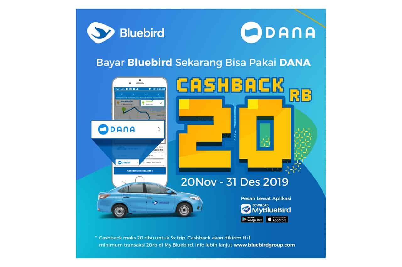 Bayar BlueBird Lebih Mudah dengan DANA