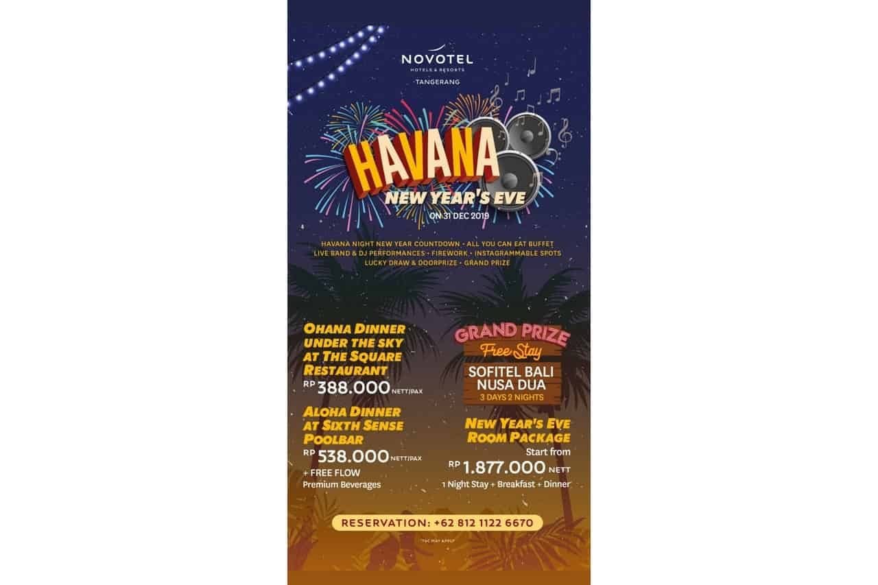 Novotel Tangerang Hadirkan Menu Spesial Natal dan Tahun Baru