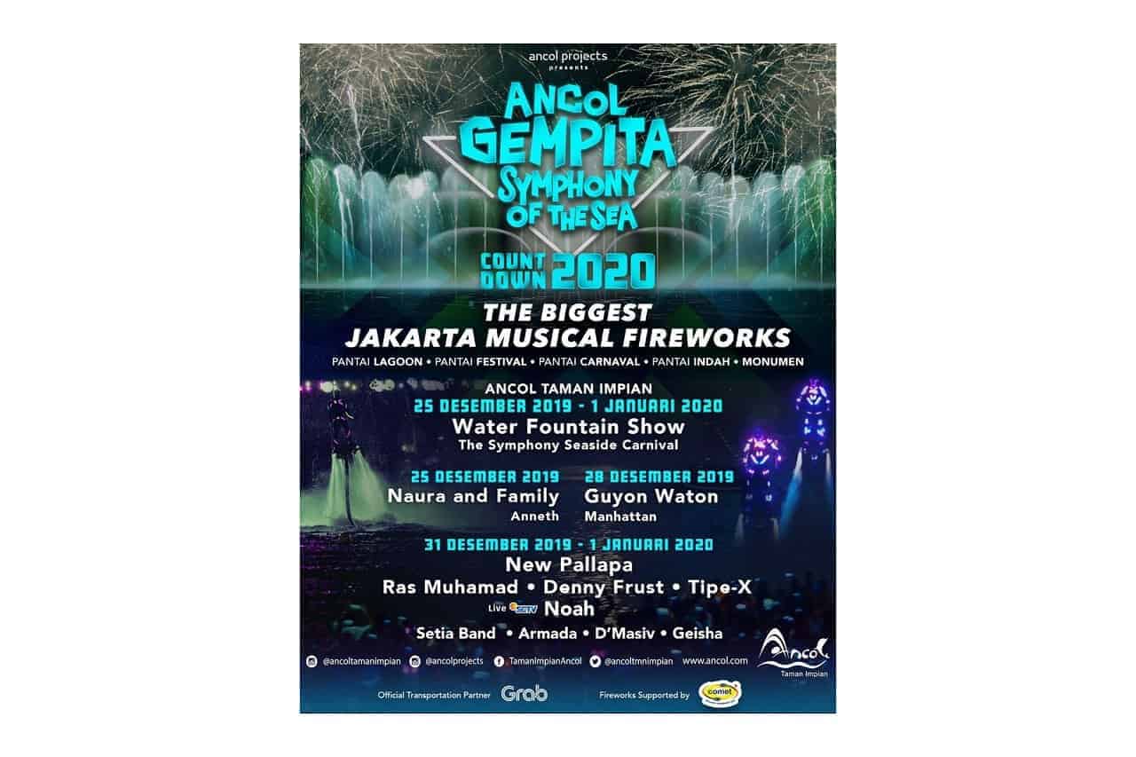 Celebrate New Year’s Eve at Ancol Gempita Symphony of the Sea