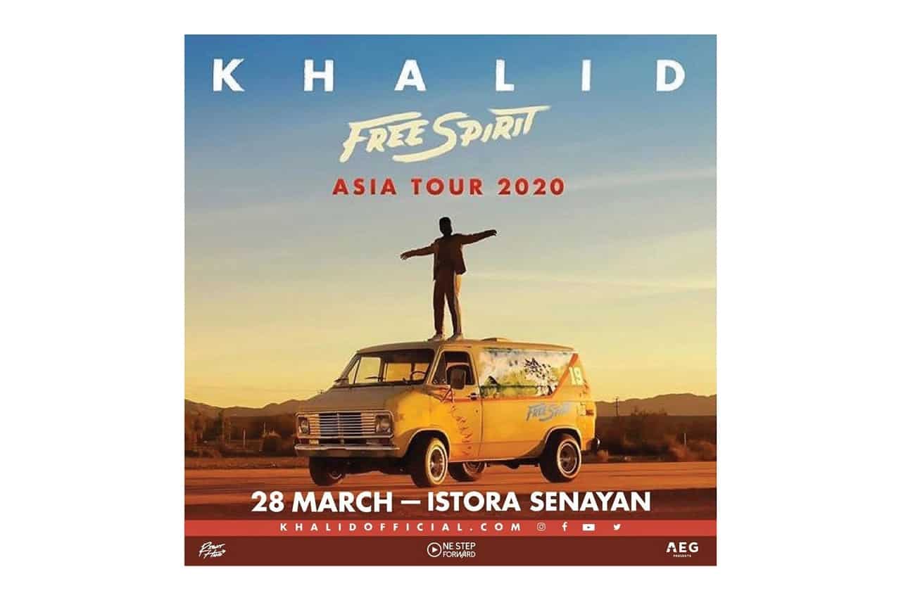 Khalid Bakal Sapa Penggemarnya di Jakarta Maret Ini
