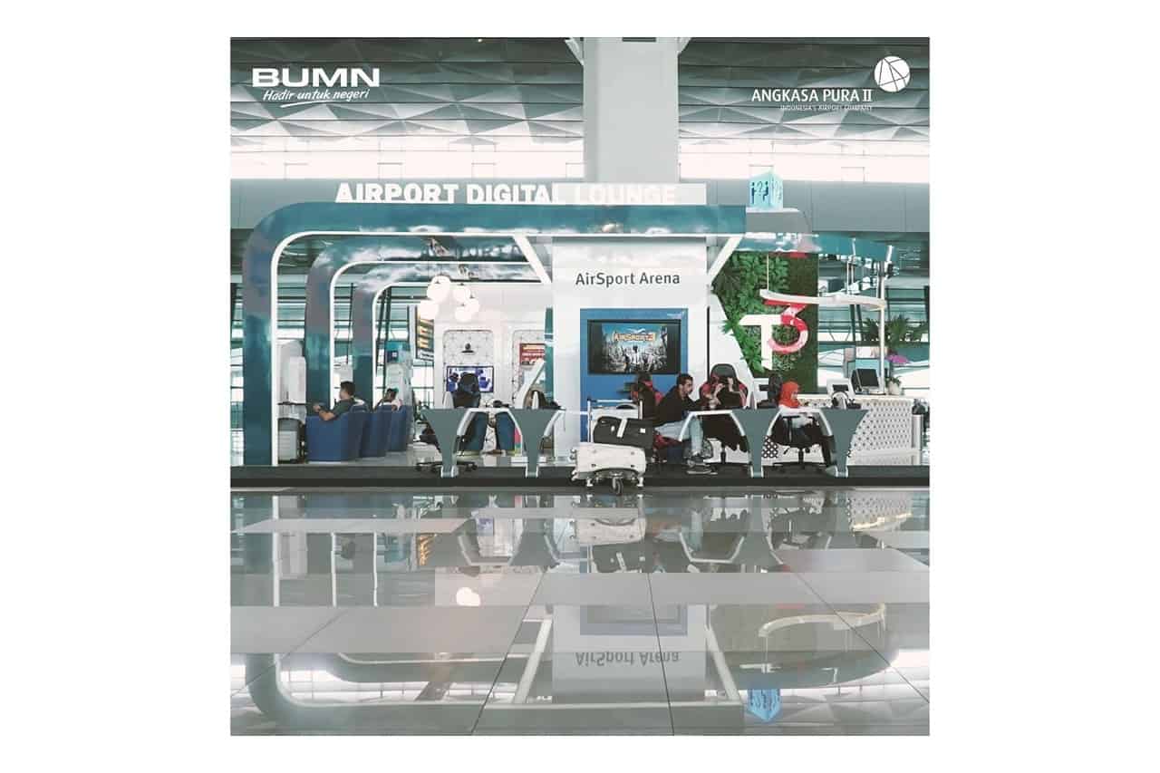 5 Fasilitas Menarik di Digital Lounge Bandara Soekarno-Hatta
