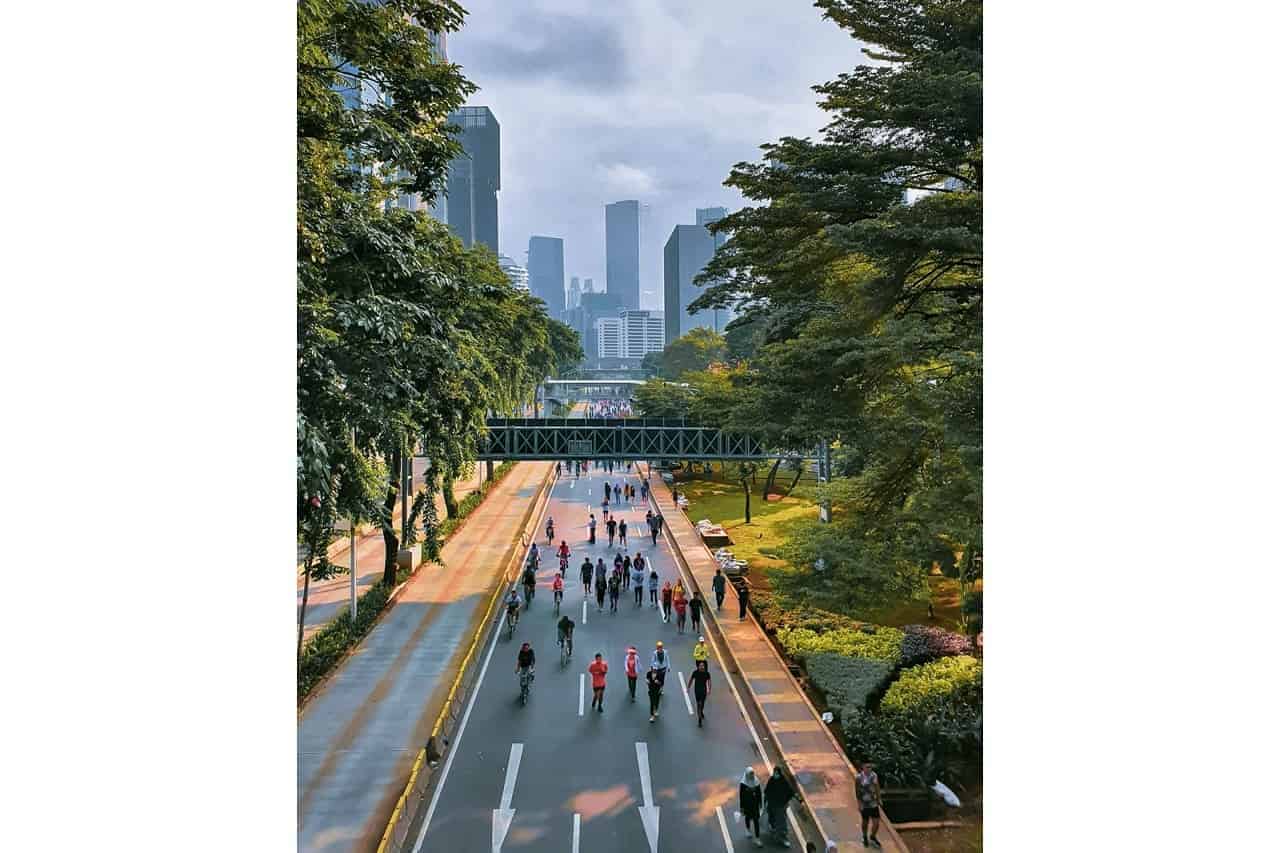 Car Free Day Ditiadakan Selama 2 Minggu ke Depan