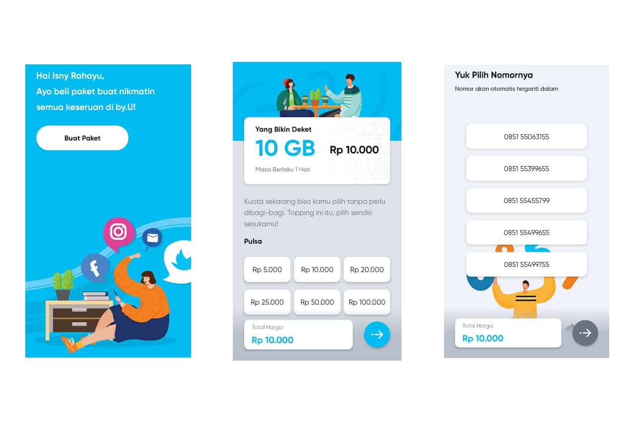 by.U, Layanan Seluler Digital dari Telkomsel untuk Gen Z
