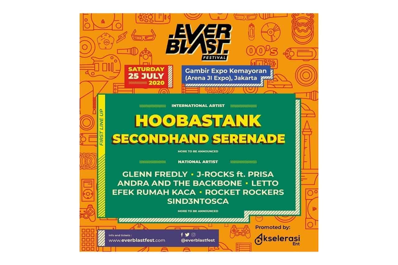 Hoobastank and Secondhan Serenade Will Perform at Everblast Festival