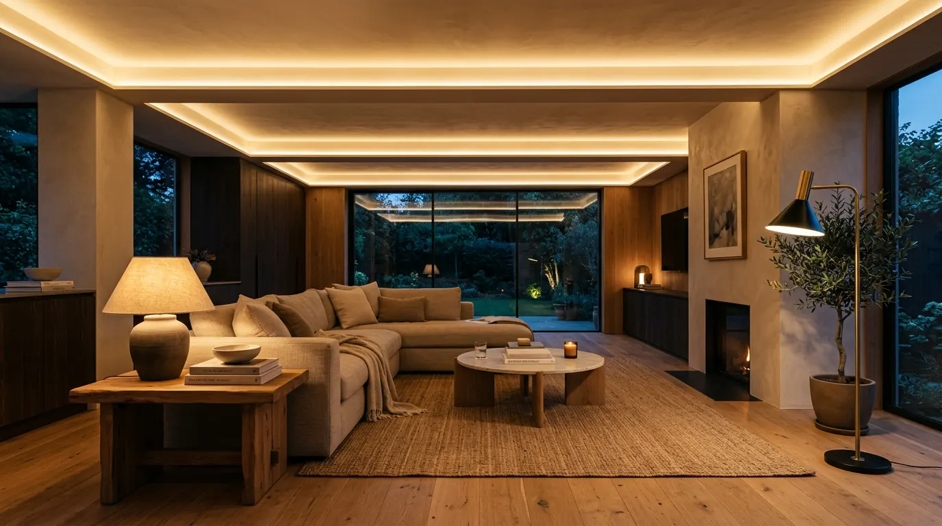 Konsep 'Layered Lighting' untuk Suasana Ruang Hunian yang Hangat