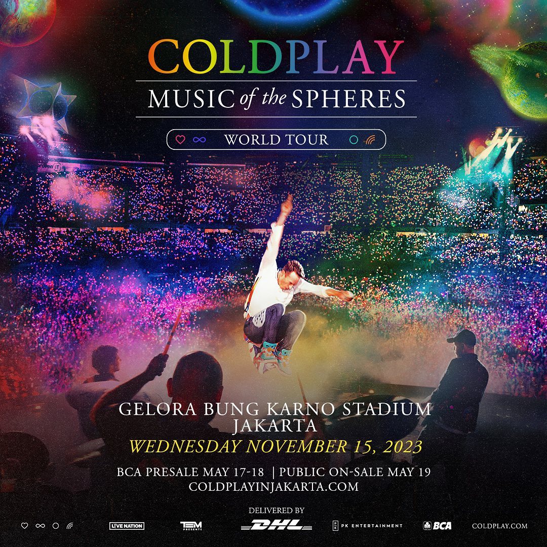 Coldplay Will Come To Jakarta!