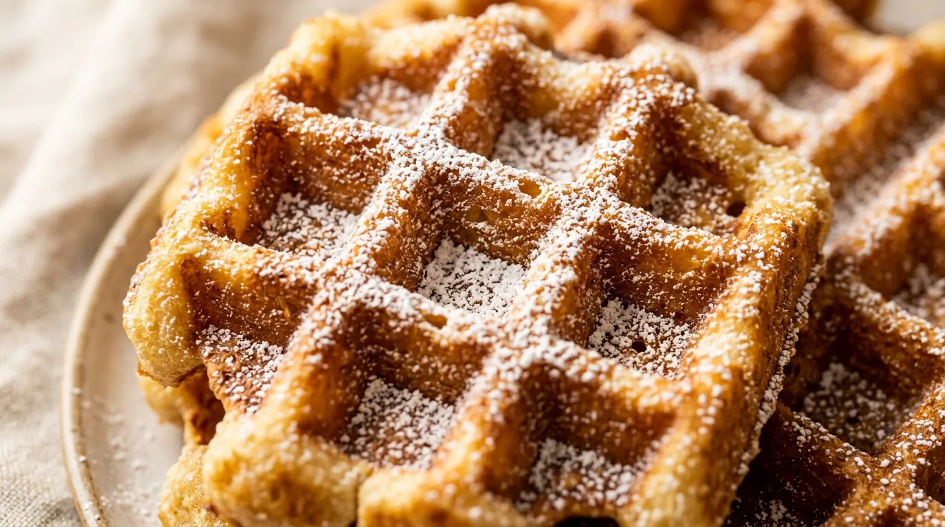 Pesona 'Sourdough Waffles': Eksplorasi Fermentasi Ragi Alami dalam Olahan Sarapan yang Renyah