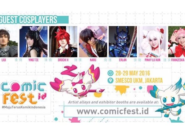 Maju Terus Komik Indonesia dengan ComicFest ID!