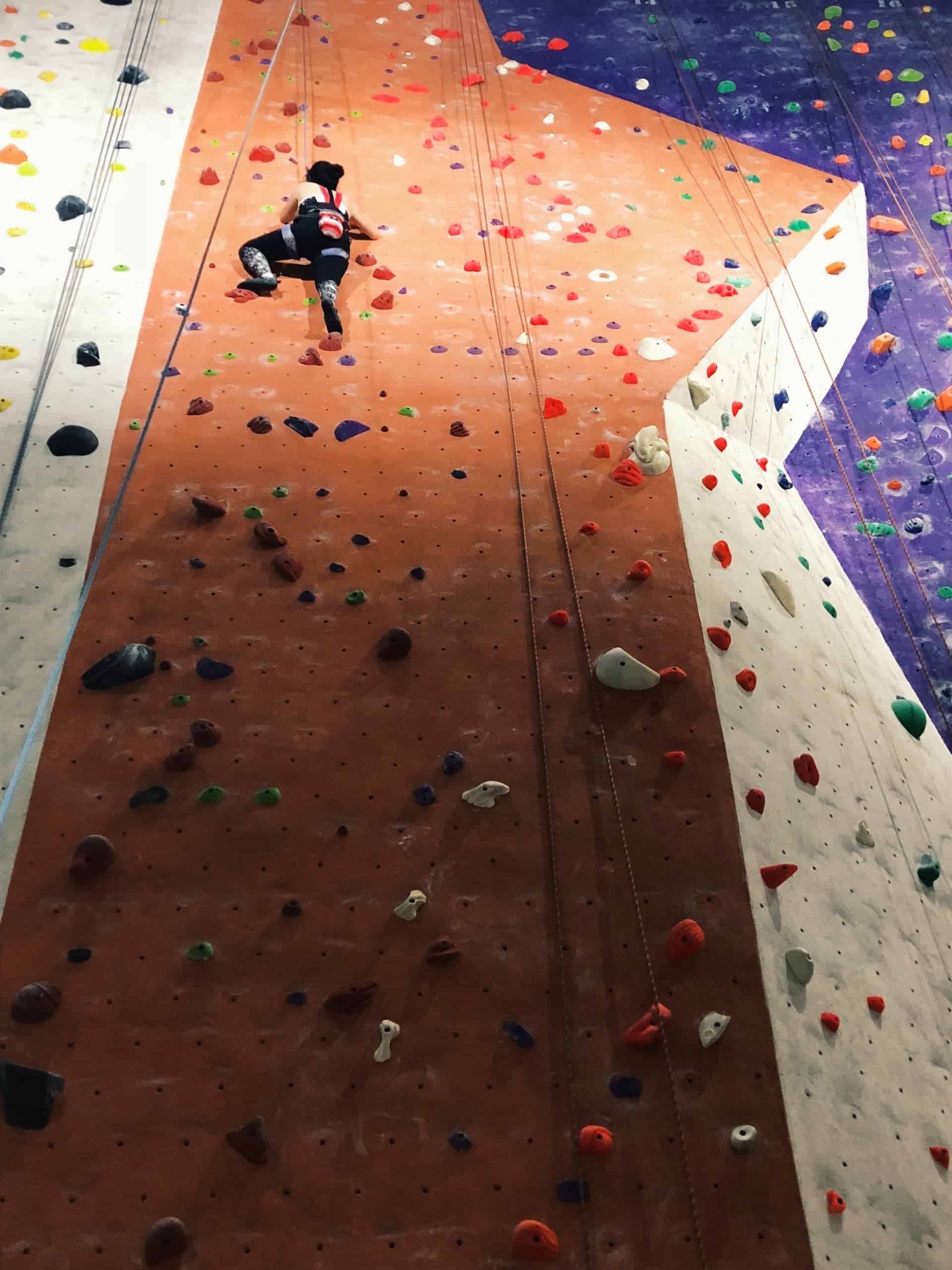 Fun Indoor Climbing at Peak to Peak